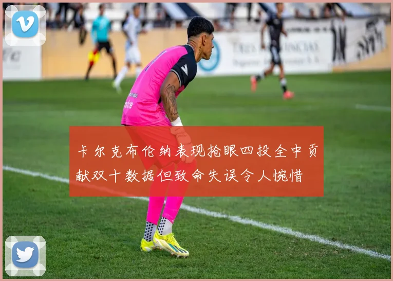 卡尔克布伦纳表现抢眼四投全中贡献双十数据但致命失误令人惋惜